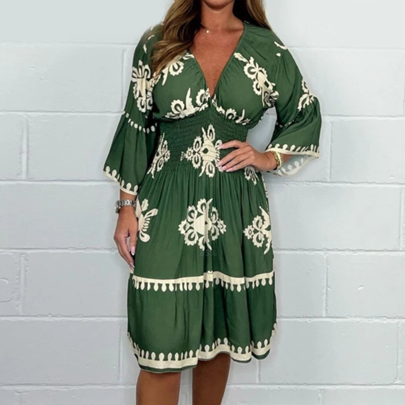 Robe midi de luxe tendance