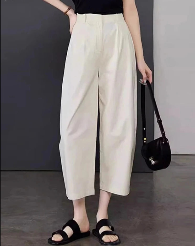 LuxeMode Pantaloni Estivi Vintage