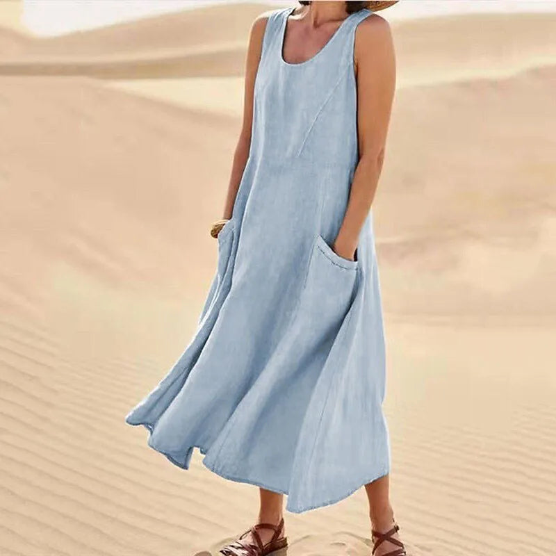 Zomerse Maxi-Jurk van Zonnegloed