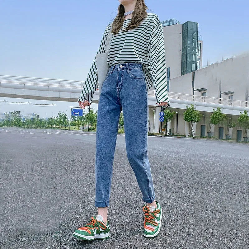 Fashionable Elegance Vintage Wide Jeans