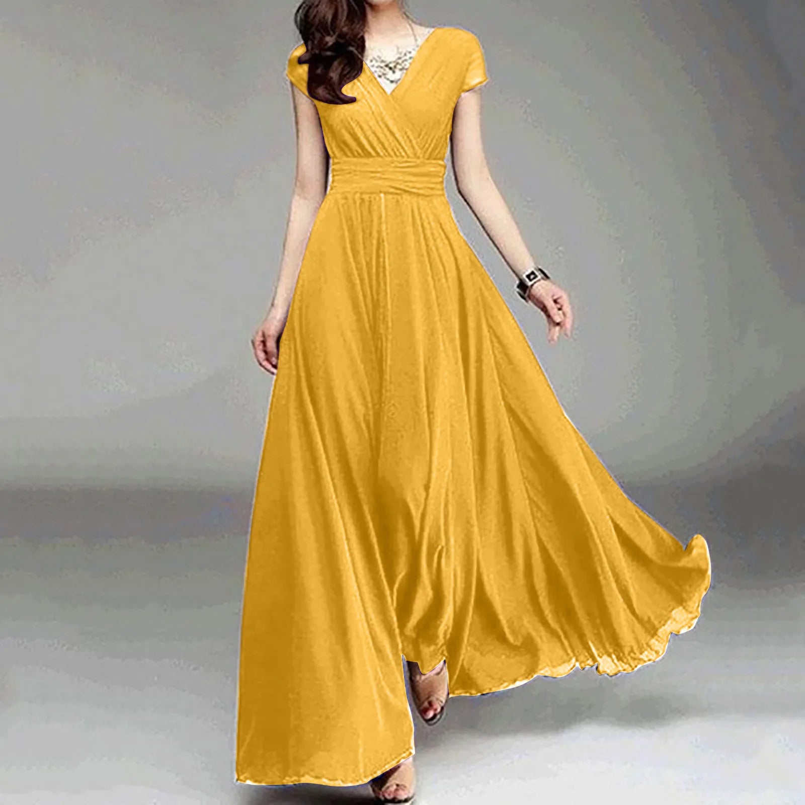 Robe Maxi d'Été Urbane Flair