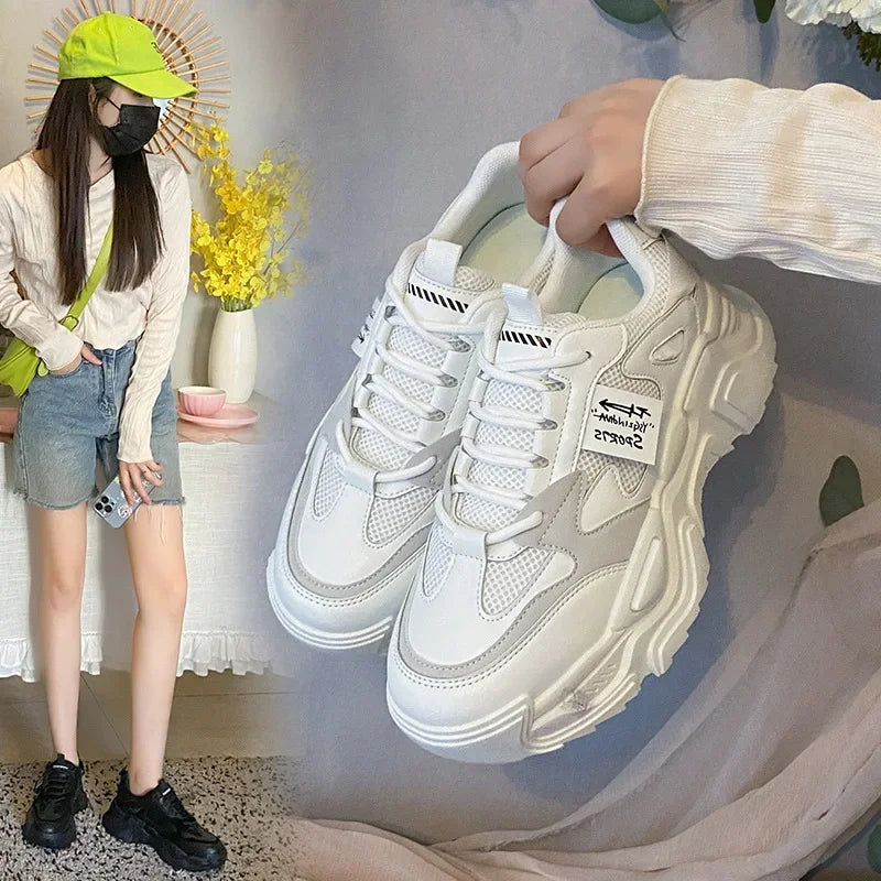 LuxeLucht Mesh Sneakers