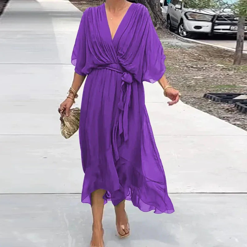 Robe en chiffon d'été RefinedRoses