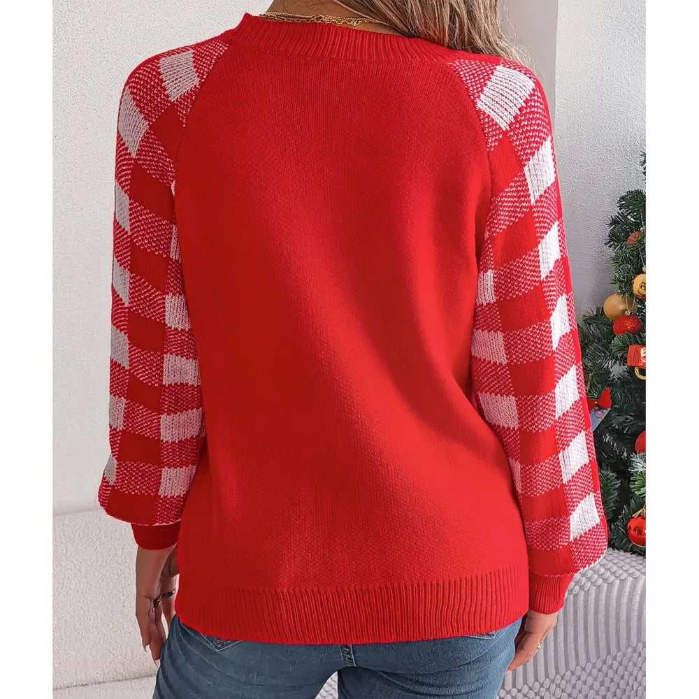 KnittedWarmth Luxe Knitted Sweater for Women