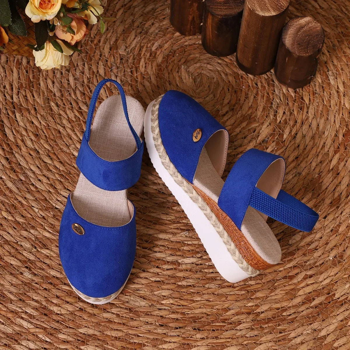Feminique Sommer Gladiator Sandalen