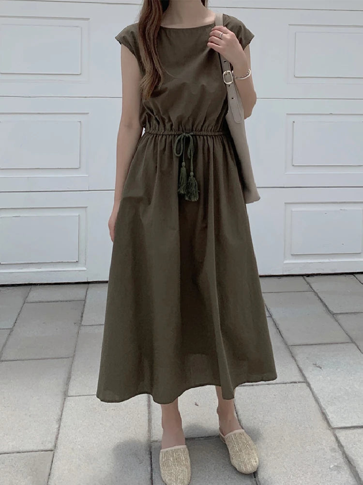 Élégance intemporelle Robe Maxi Vintage