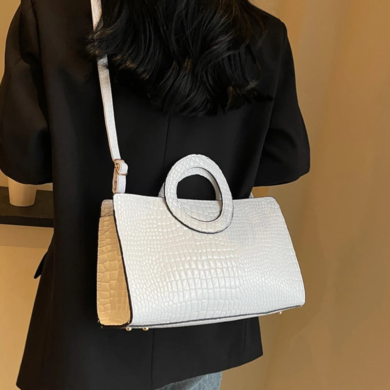 LuxaCroco Luxe Crocodile Handbag