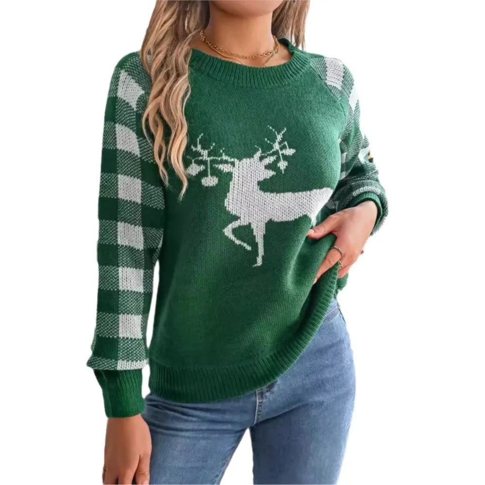 KnittedWarmth Luxe Knitted Sweater for Women