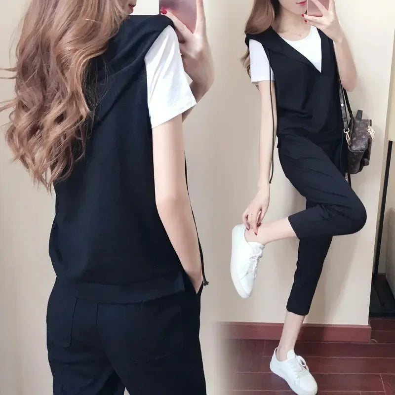 FemmeFit Elegance Casual Set