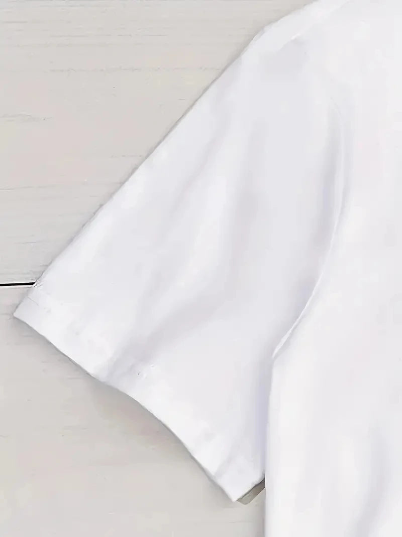 Merel Mode Harajuku Baumwoll-T-Shirt