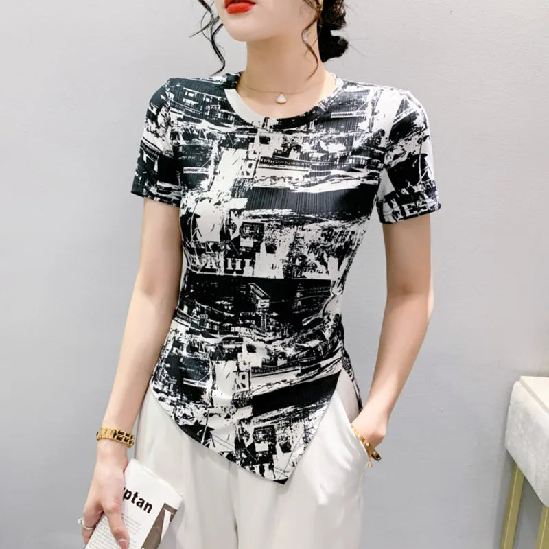 Luzia Mode Summer Printed T-Shirt