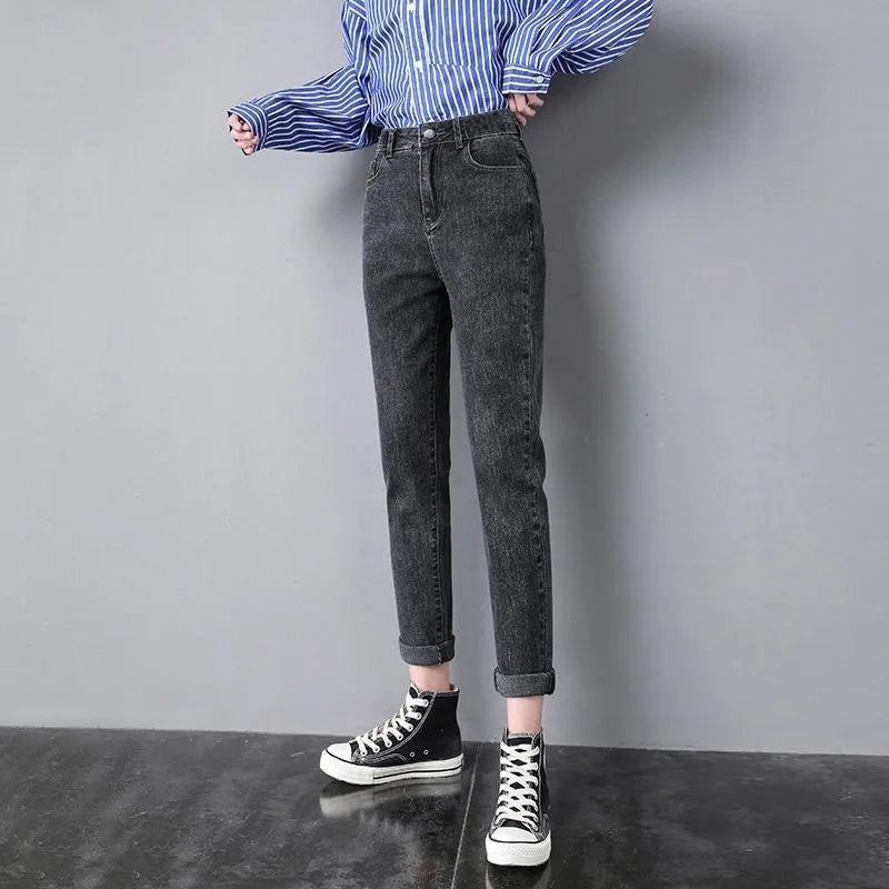 Fashionable Elegance Vintage Wide Jeans