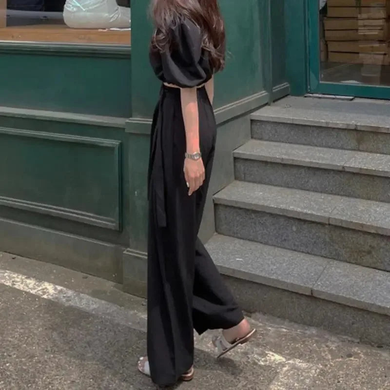 Saraya Elegante Kanten Plooibroek