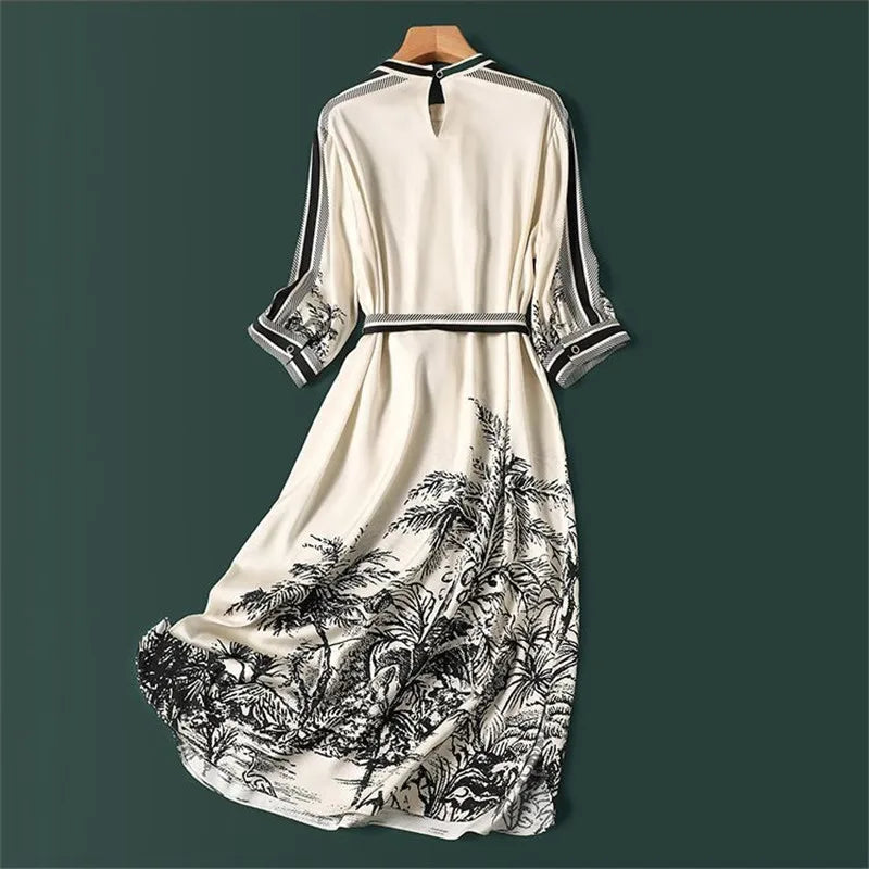 Robe Midi Élégance Quita