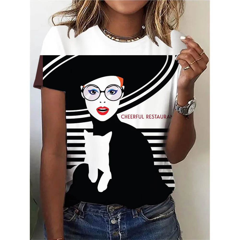 LuxeFashion Elegant Casual T-Shirt
