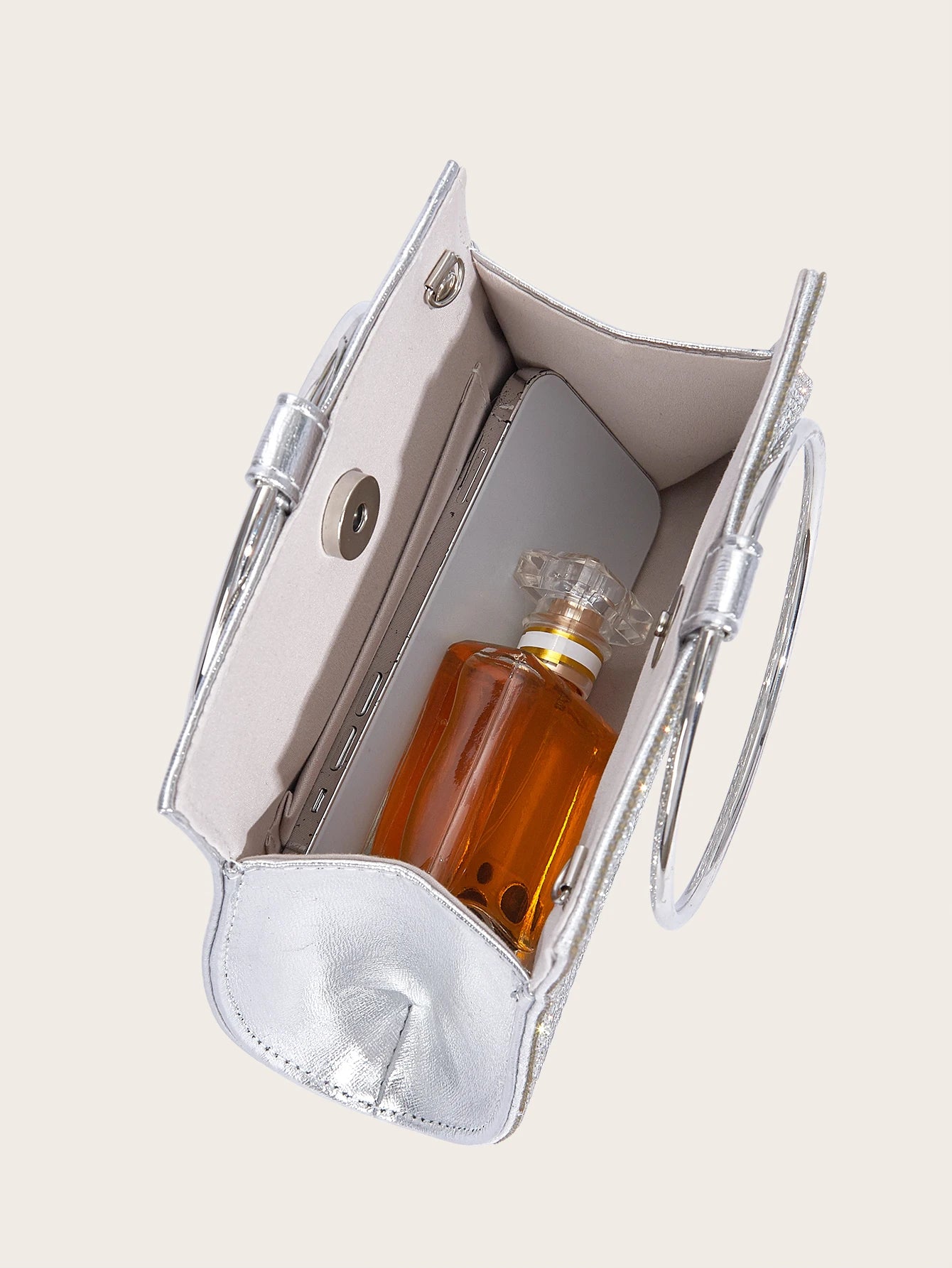LuxeRadiant Satin Evening Clutch