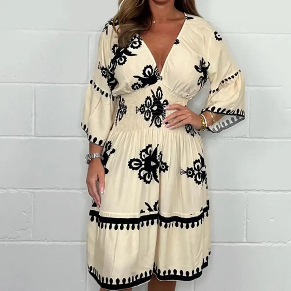 Robe midi de luxe tendance