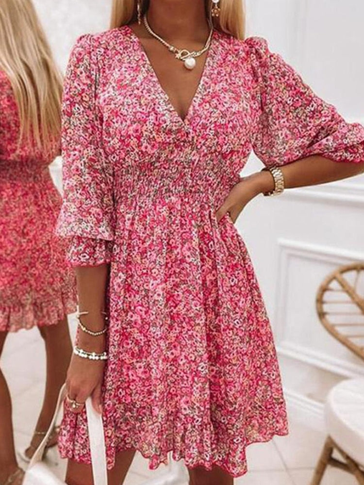 Summer dress of Sunflower