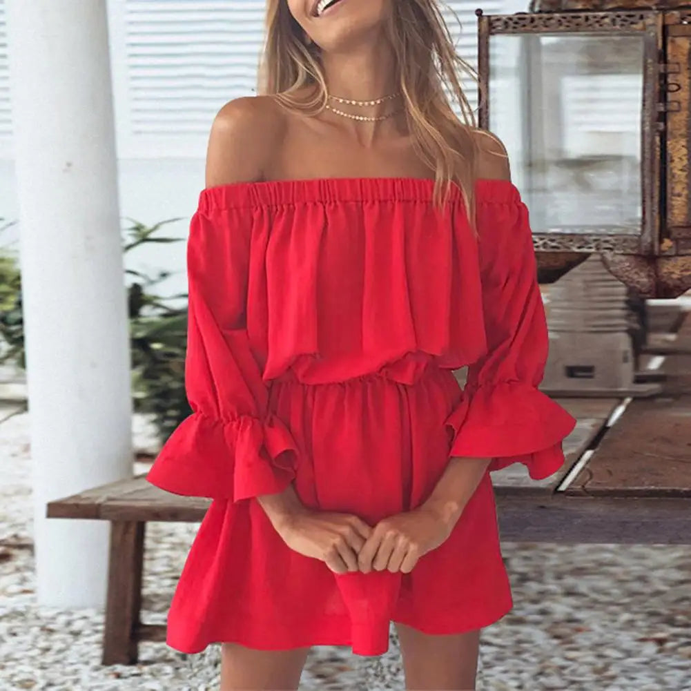 Sunshine Breeze Boho Dress