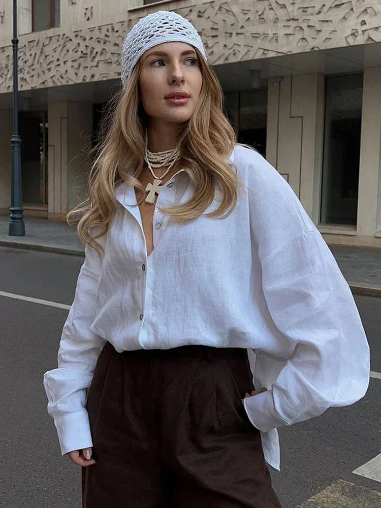 Liora | Elegant Oversized Blouse