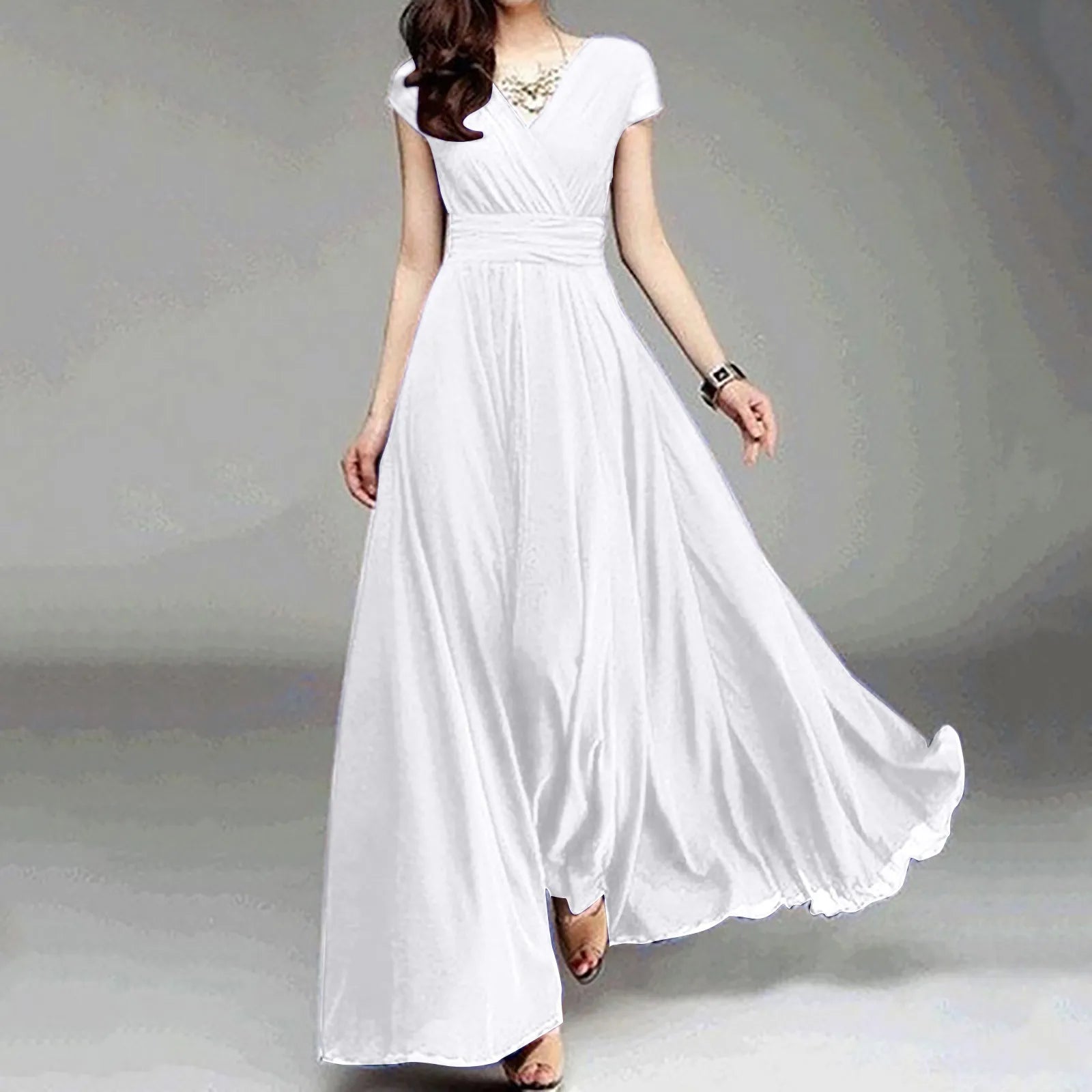 Robe Maxi d'Été Urbane Flair