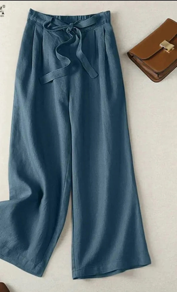 Luxe Liva Pantalón Palazzo de Verano