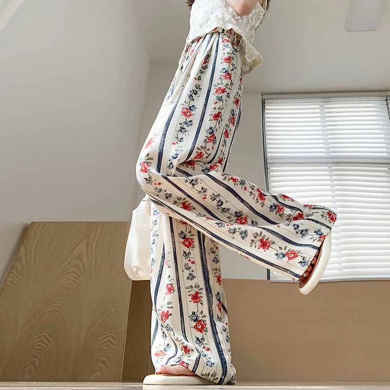Viva Moda Free Style Flower Pants