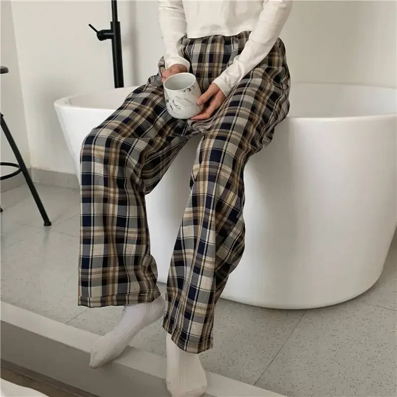 TwinkleTrend Checkered Pants