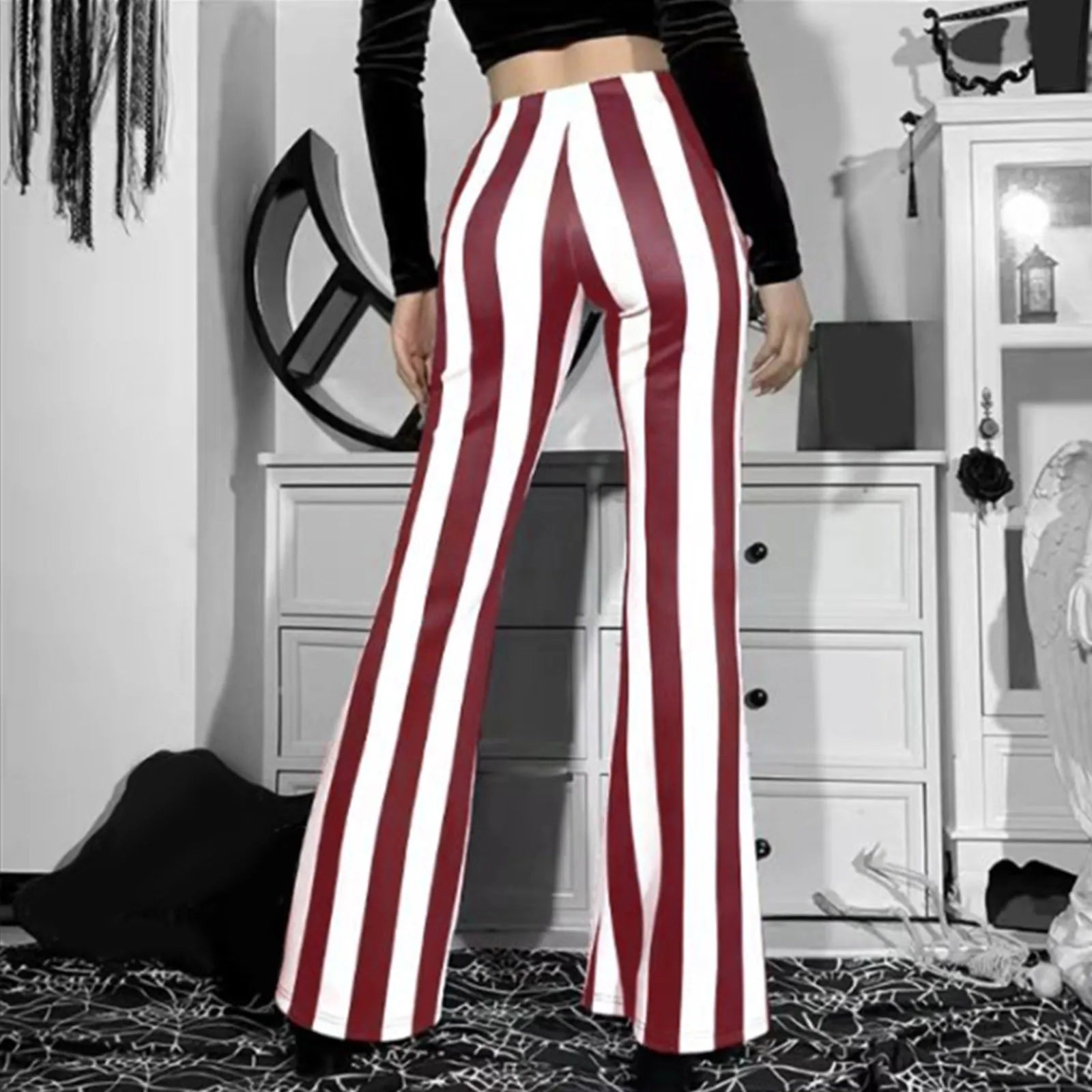 Cosmo Chic High Waist Flare Pants