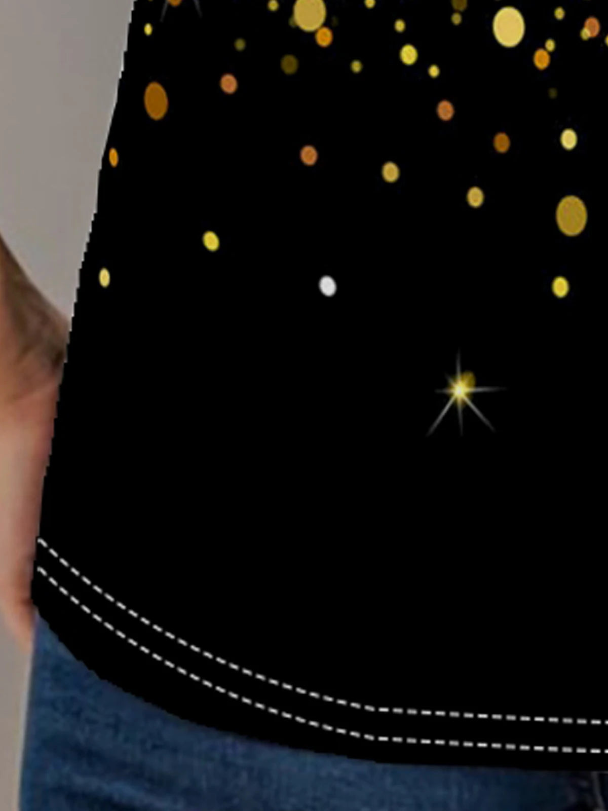 Zenith Vogue Pailletten-T-Shirt