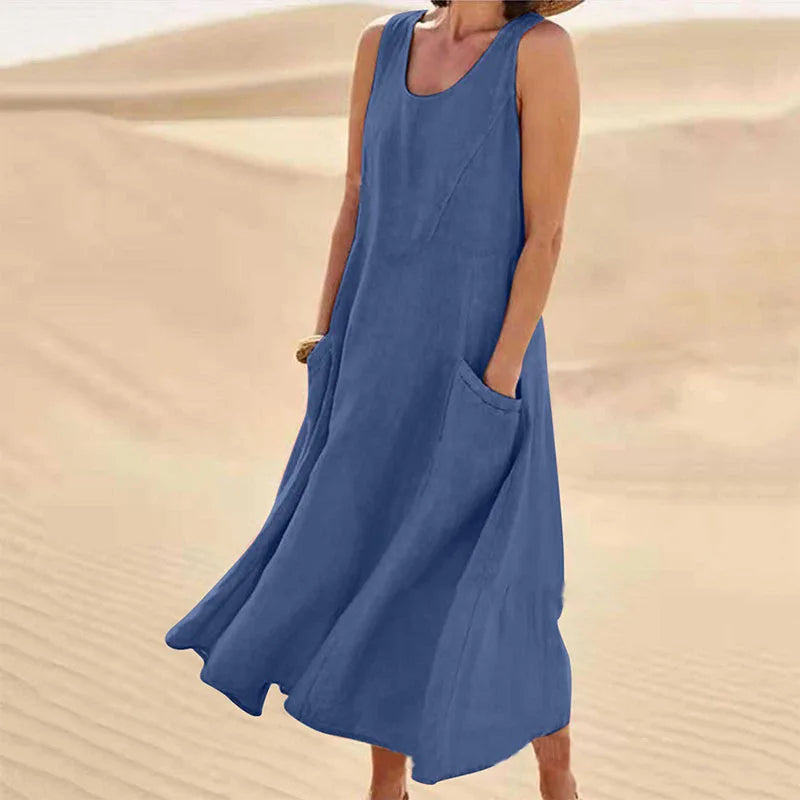 Zomerse Maxi-Jurk van Zonnegloed