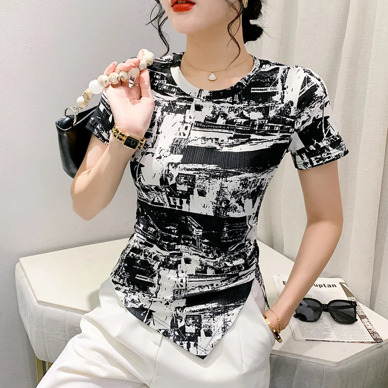 Luzia Mode Summer Printed T-Shirt