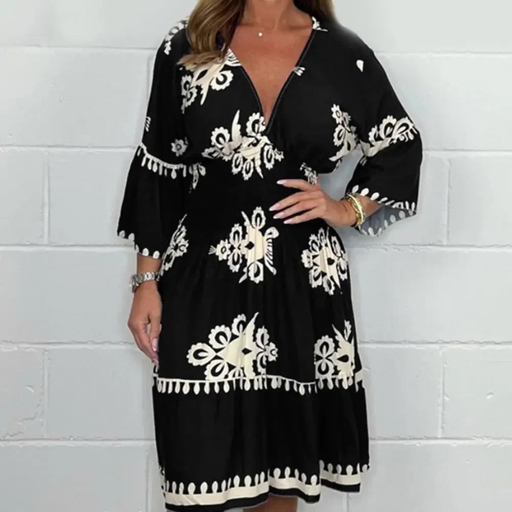 Robe midi de luxe tendance