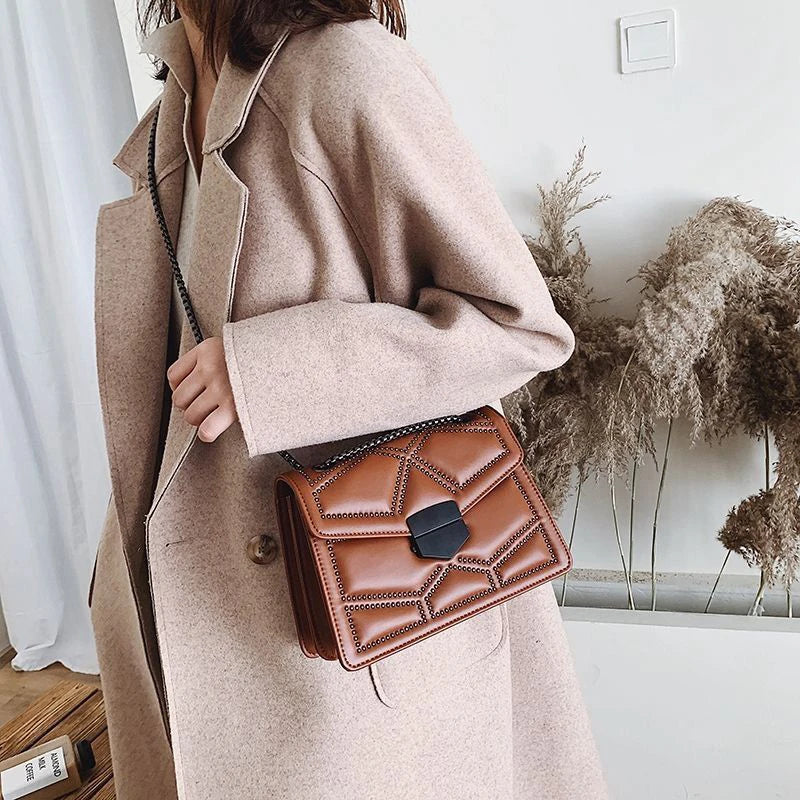 RetroRiviera Rivit Shoulder Bag