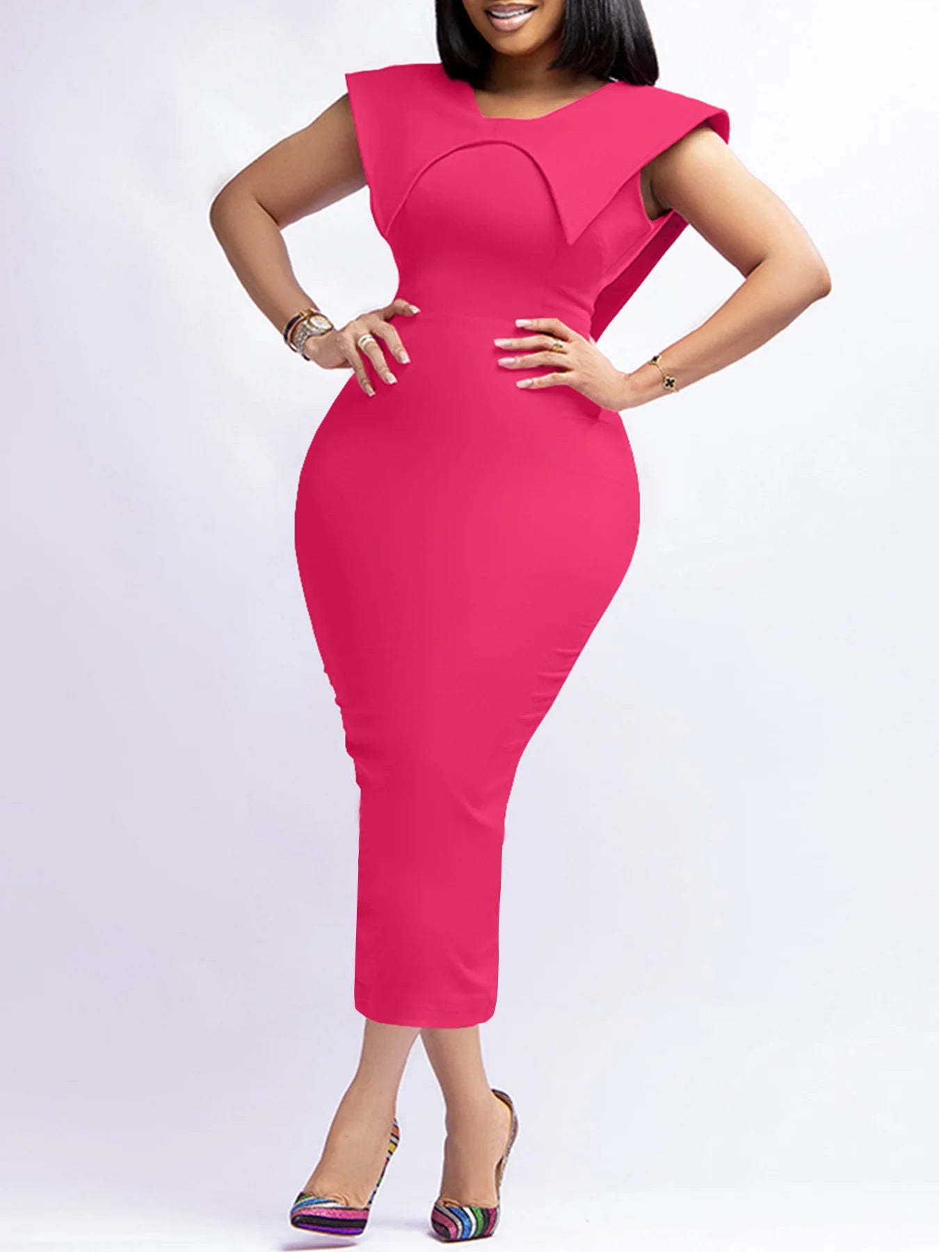 Luxemode Élégante Robe Longue