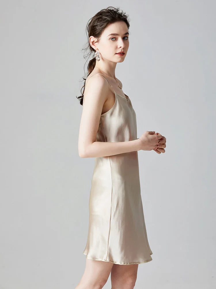 Suyadream Eleganz Seidenkleid