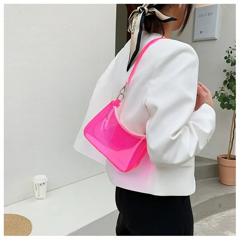 GlamourPulse Jelly Joy Borsa a spalla