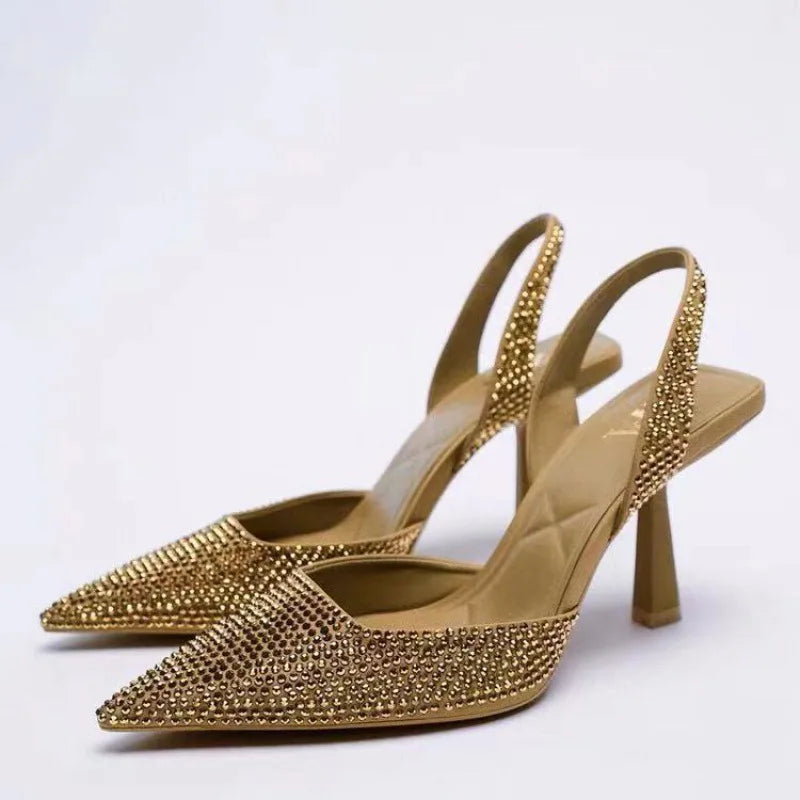 Luxia Elegant Rhinestone Sandals