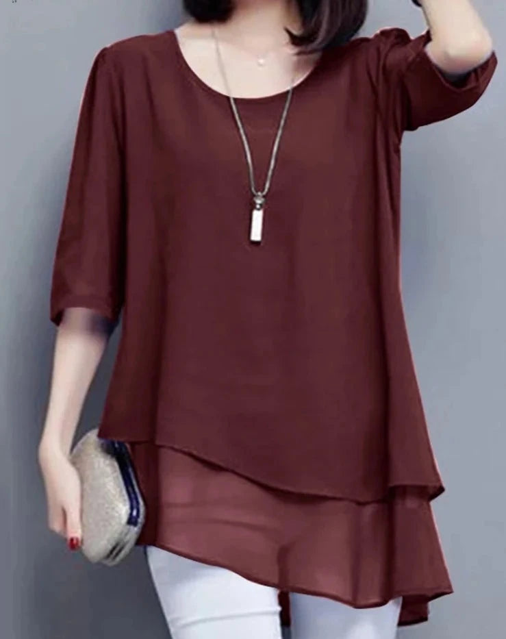 ModeNouveau Lacey Blouse