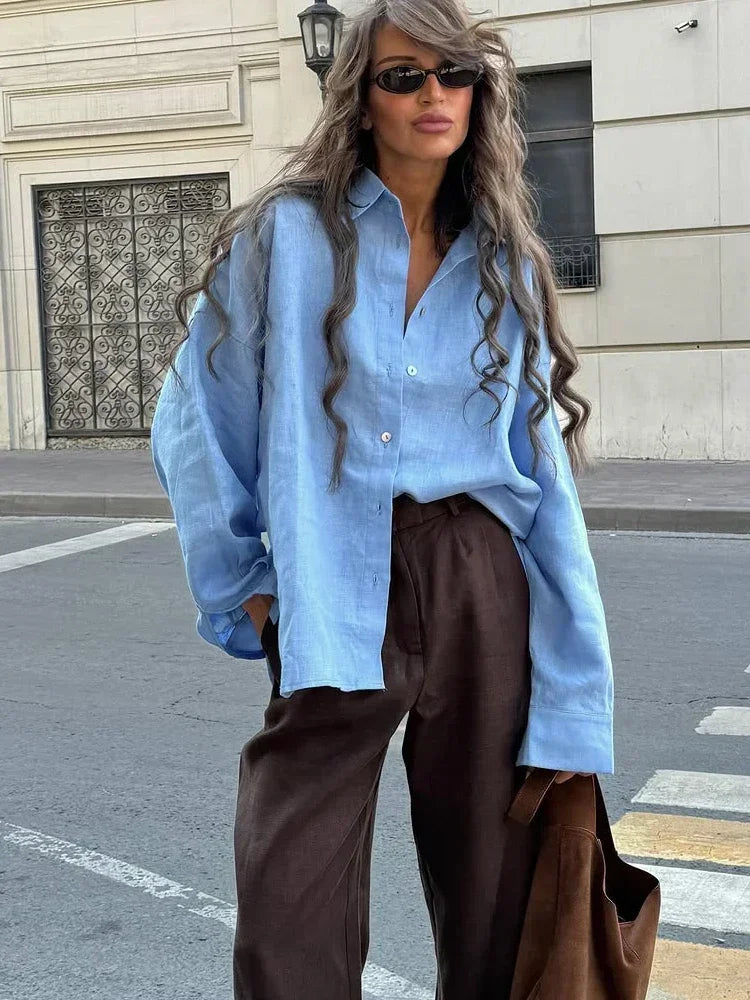 Liora | Elegant Oversized Blouse