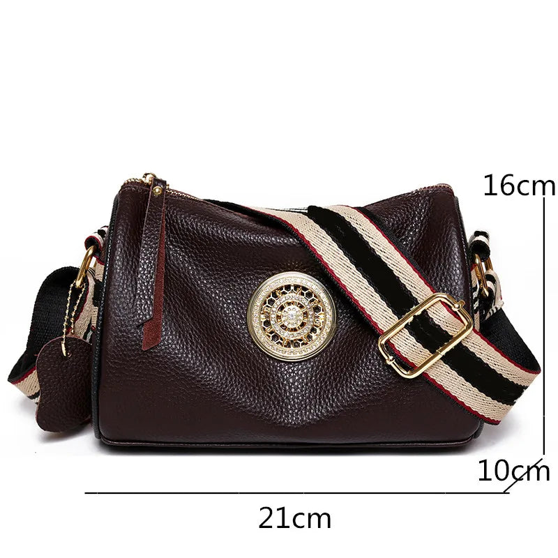 Borsa a Mano in Pelle Rotante Aurelia Luxe
