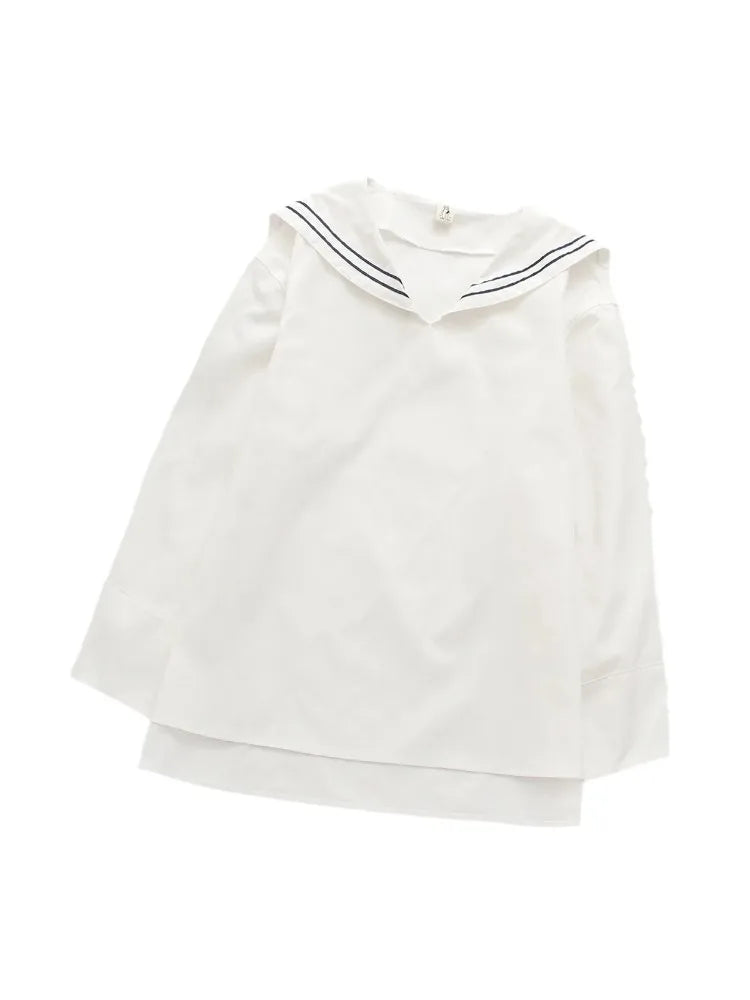 HorizonElegant Sailor Blouse