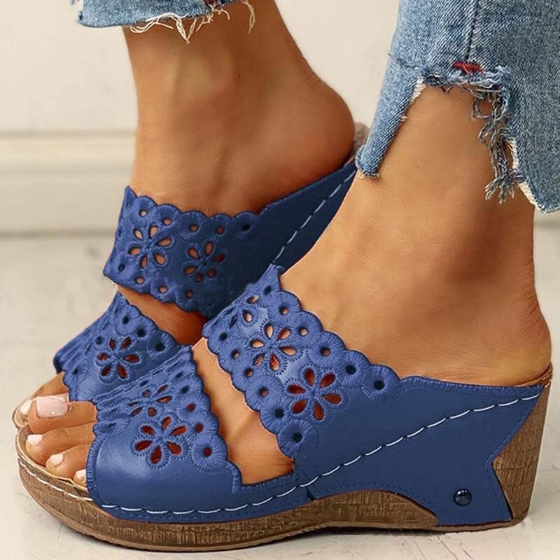 Velanora - sandali ortopedici da donna con solette.