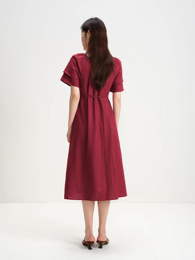 HorizonElegance Robe d'été rétro