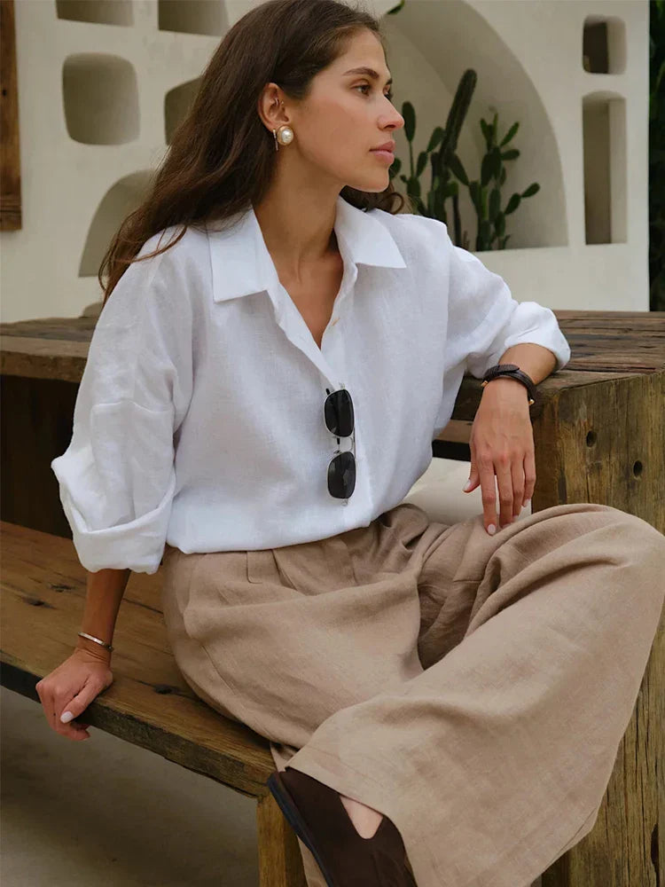 Liora | Elegant Oversized Blouse