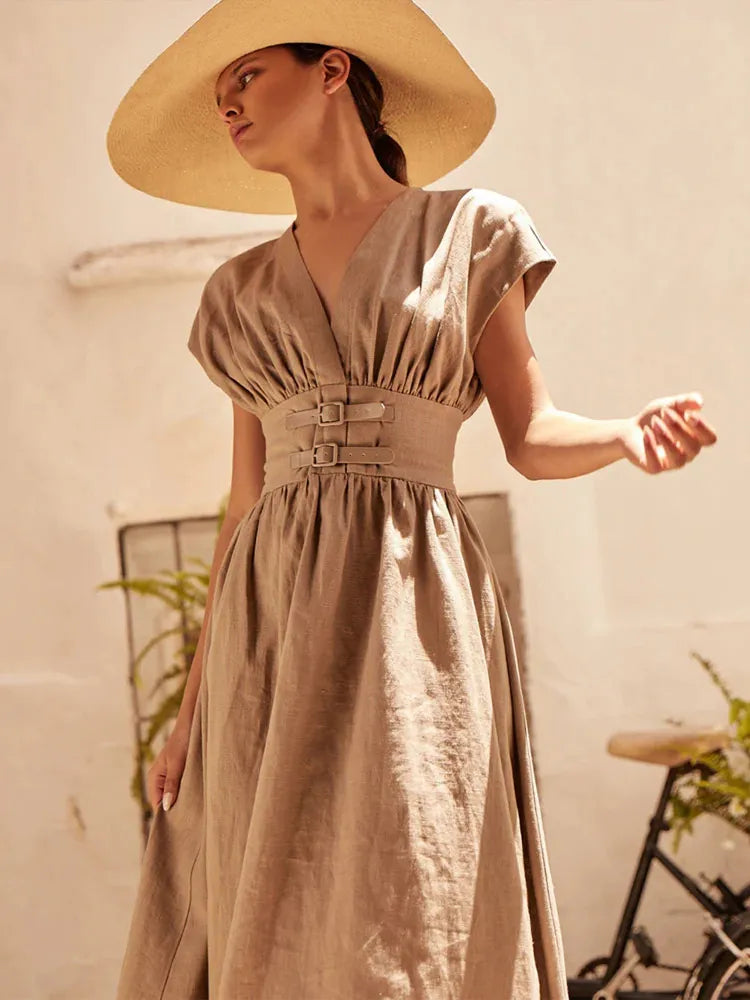 ElegantGlow Robe de soirée blanche