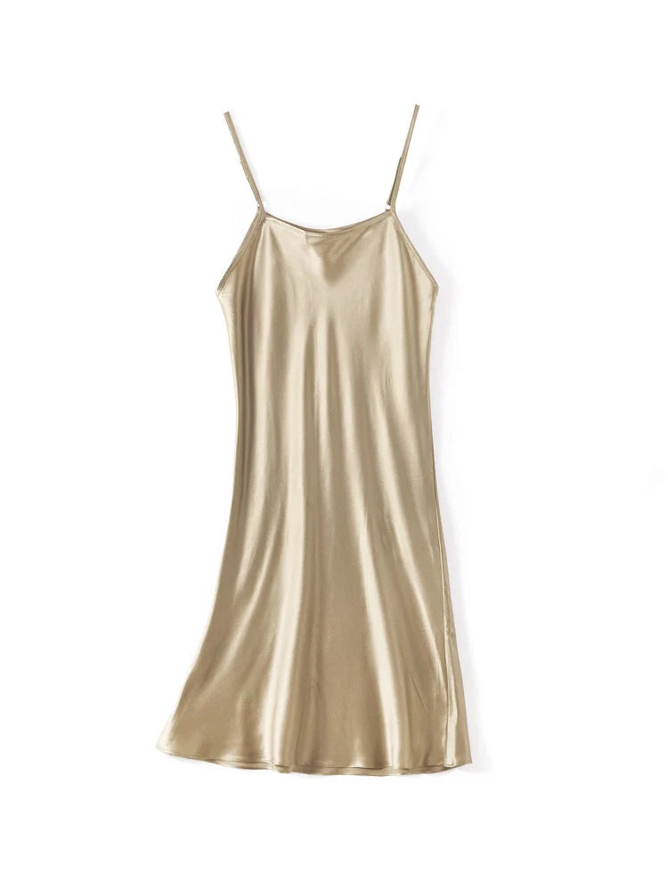 Suyadream Eleganz Seidenkleid