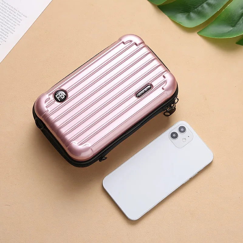 Vivalina Mini Suitcase-Style Shoulder Bag
