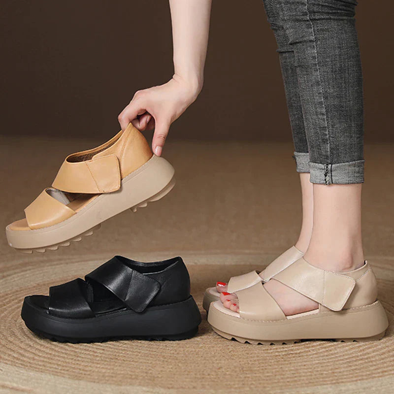 Velanora - Orthopedic Leather Sandals