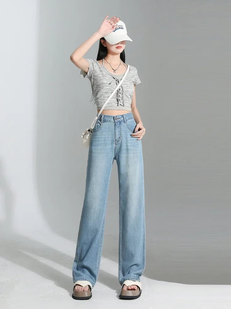 LuxeDenim High Waist Jeans in Übergröße